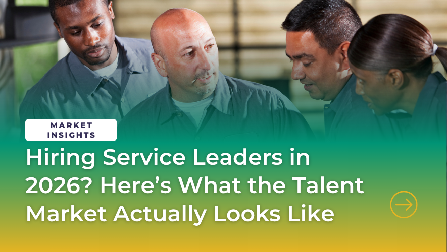 service leader discussing operations strategy in skilled trades business